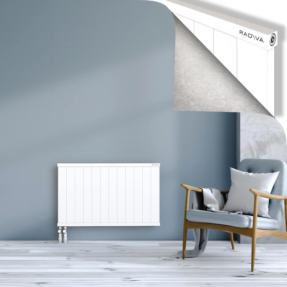 Rio Dekoratif Alüminyum Radyatör 600x1204 Beyaz - 4