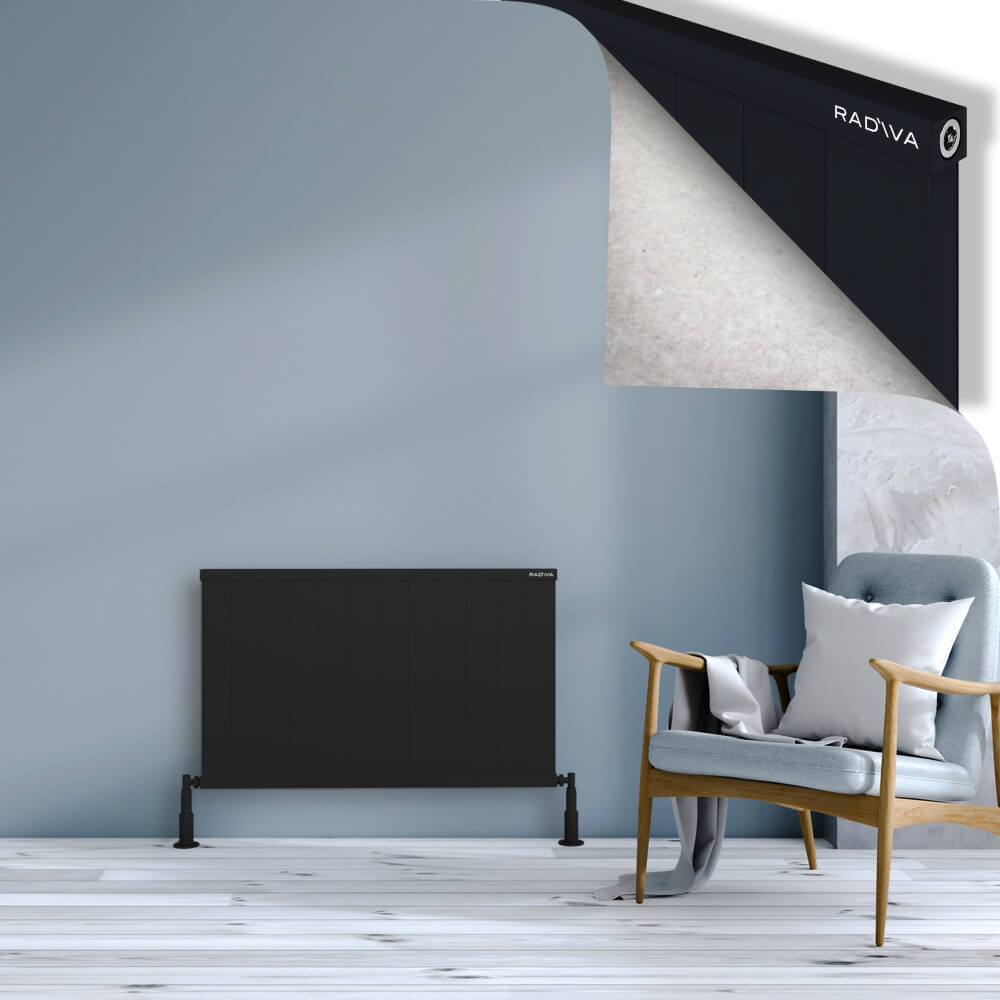 Rio Dekoratif Alüminyum Radyatör 600x1204 Siyah - 1