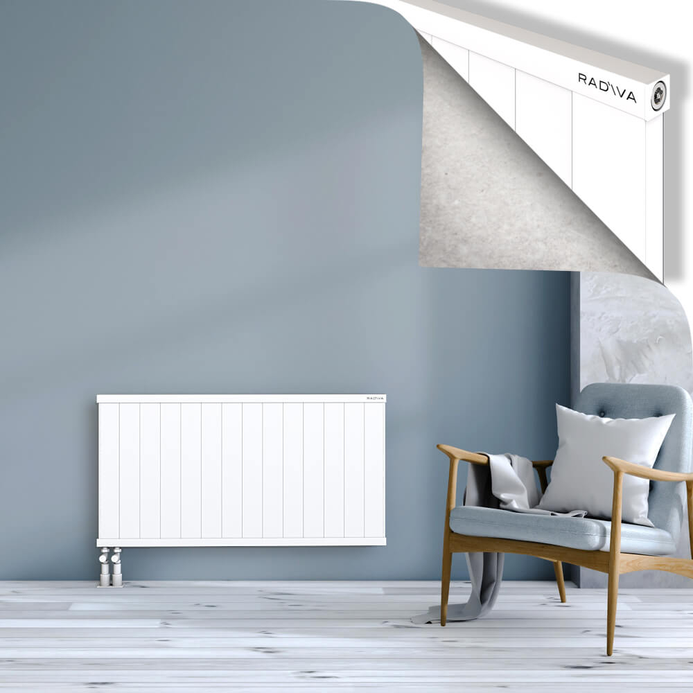 Rio Dekoratif Alüminyum Radyatör 600x1404 Beyaz - 4
