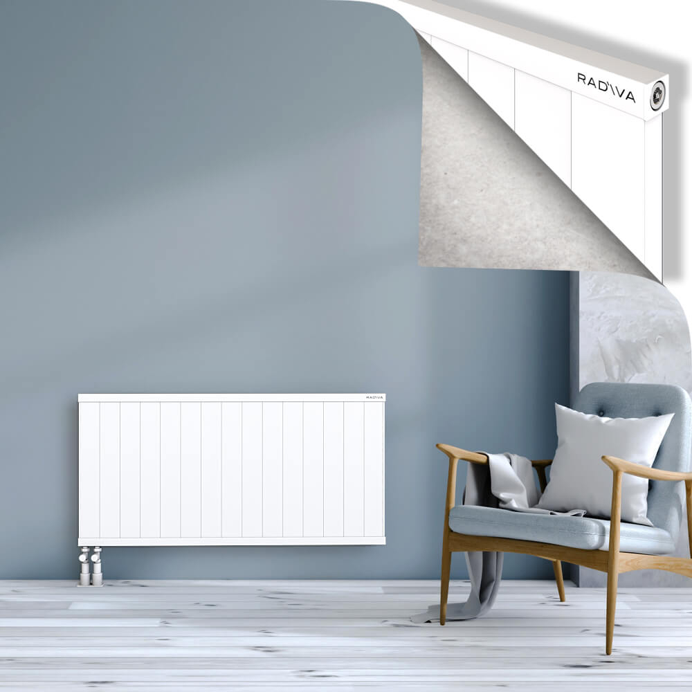 Rio Dekoratif Alüminyum Radyatör 600x1504 Beyaz - 4