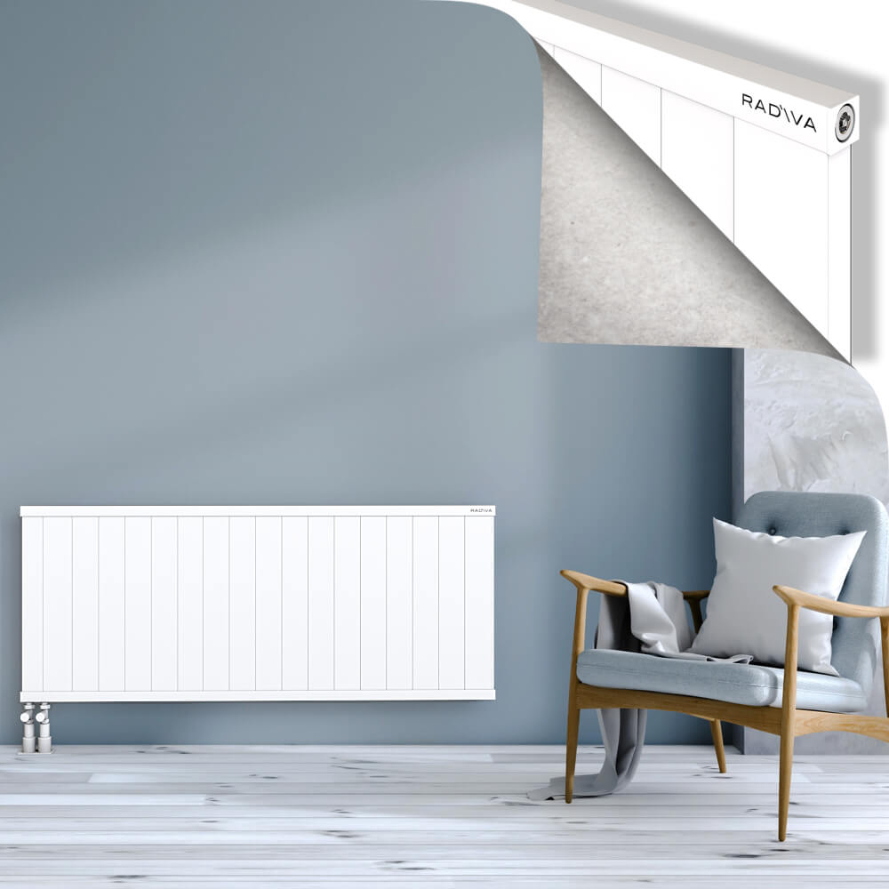 Rio Dekoratif Alüminyum Radyatör 600x1804 Beyaz - 4