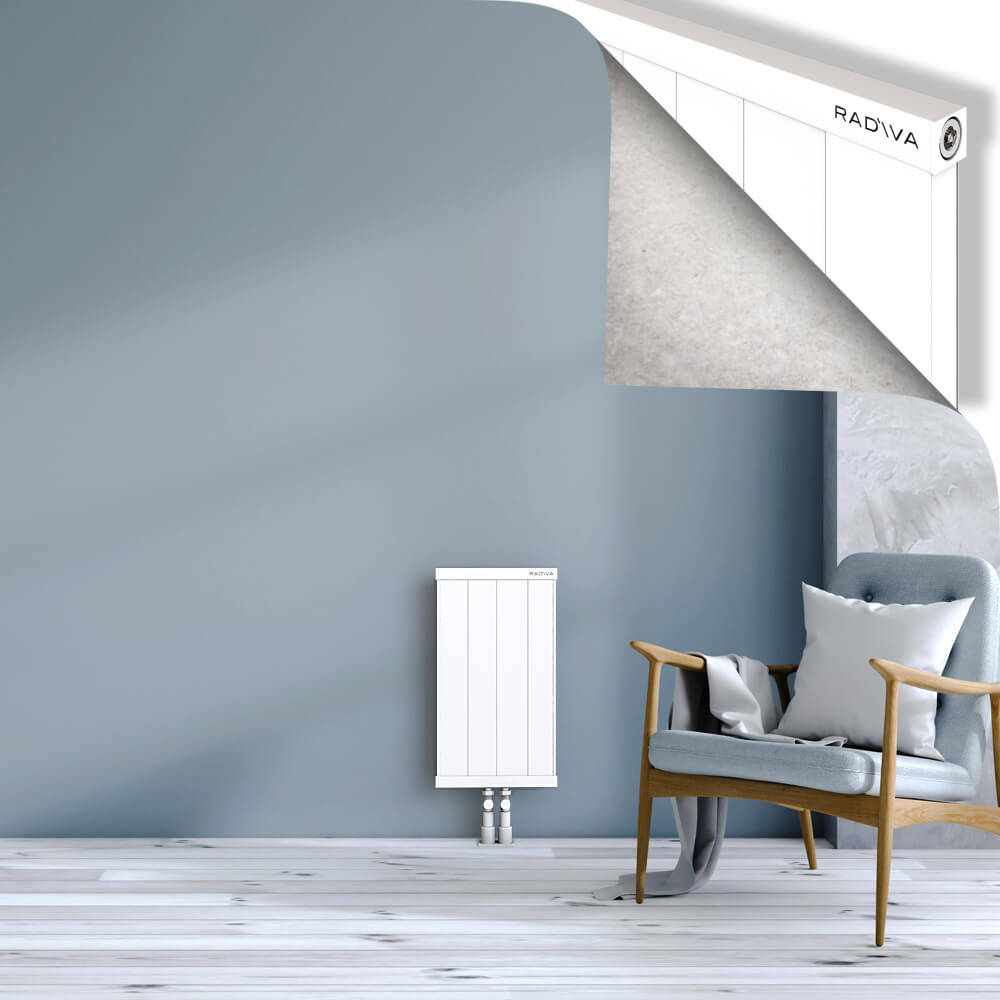 Rio Dekoratif Alüminyum Radyatör 600x404 Beyaz - 2