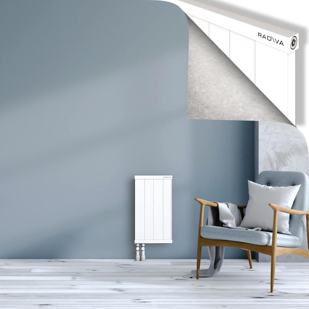 Rio Dekoratif Alüminyum Radyatör 600x404 Beyaz - 4