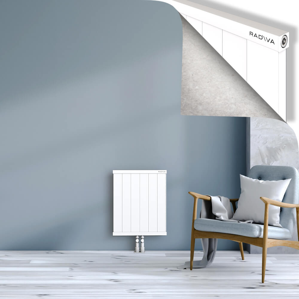 Rio Dekoratif Alüminyum Radyatör 600x604 Beyaz - 2