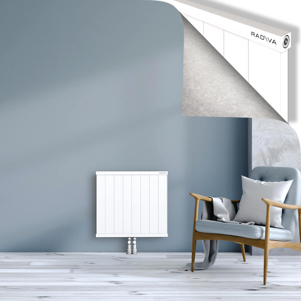 Rio Dekoratif Alüminyum Radyatör 600x804 Beyaz - 2