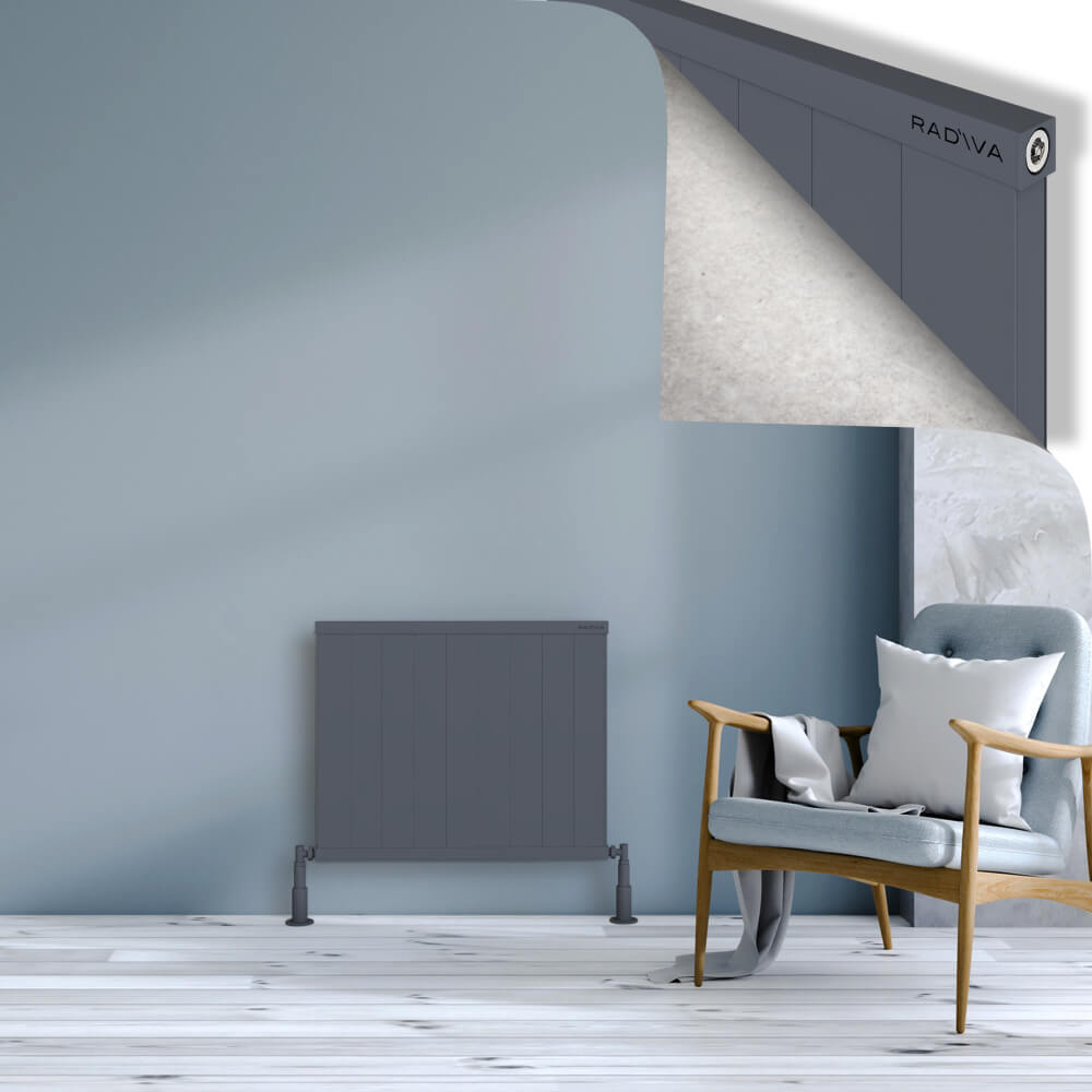 Rio Dekoratif Alüminyum Radyatör 600x904 Antrasit - 1