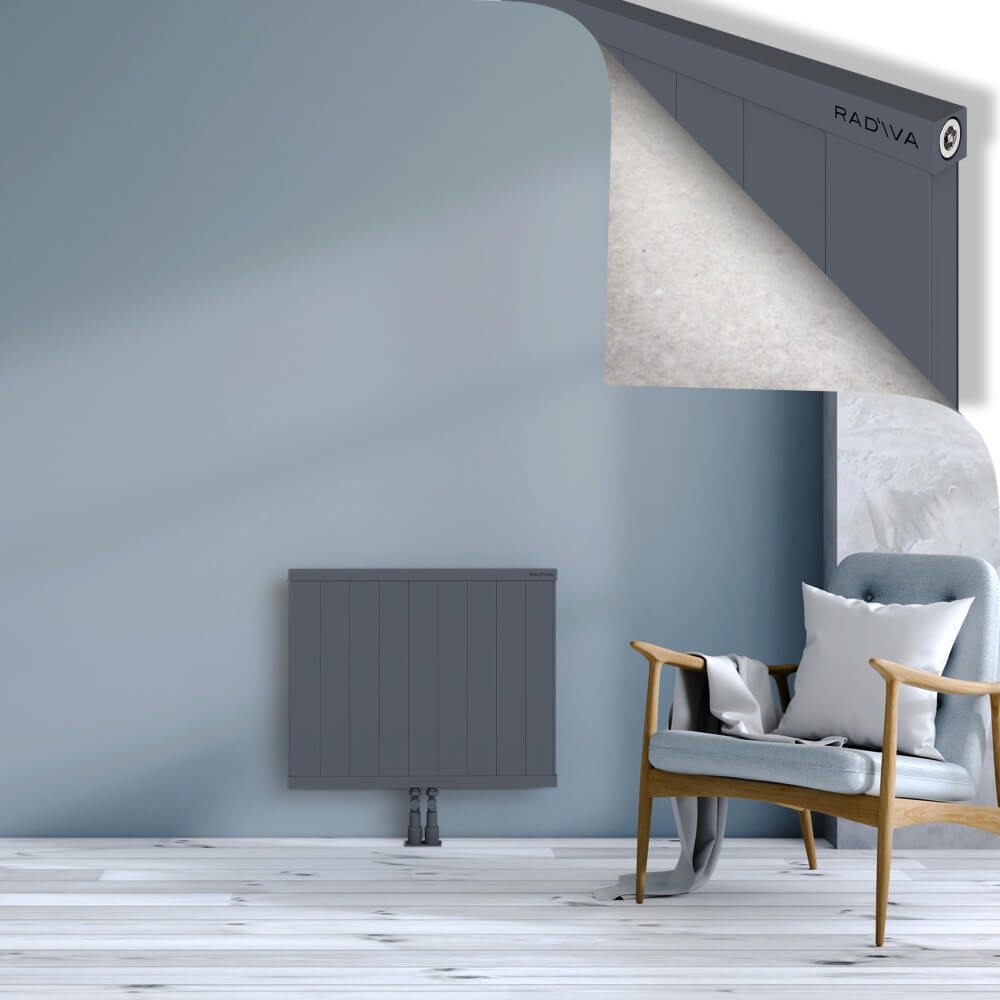 Rio Dekoratif Alüminyum Radyatör 600x904 Antrasit - 2