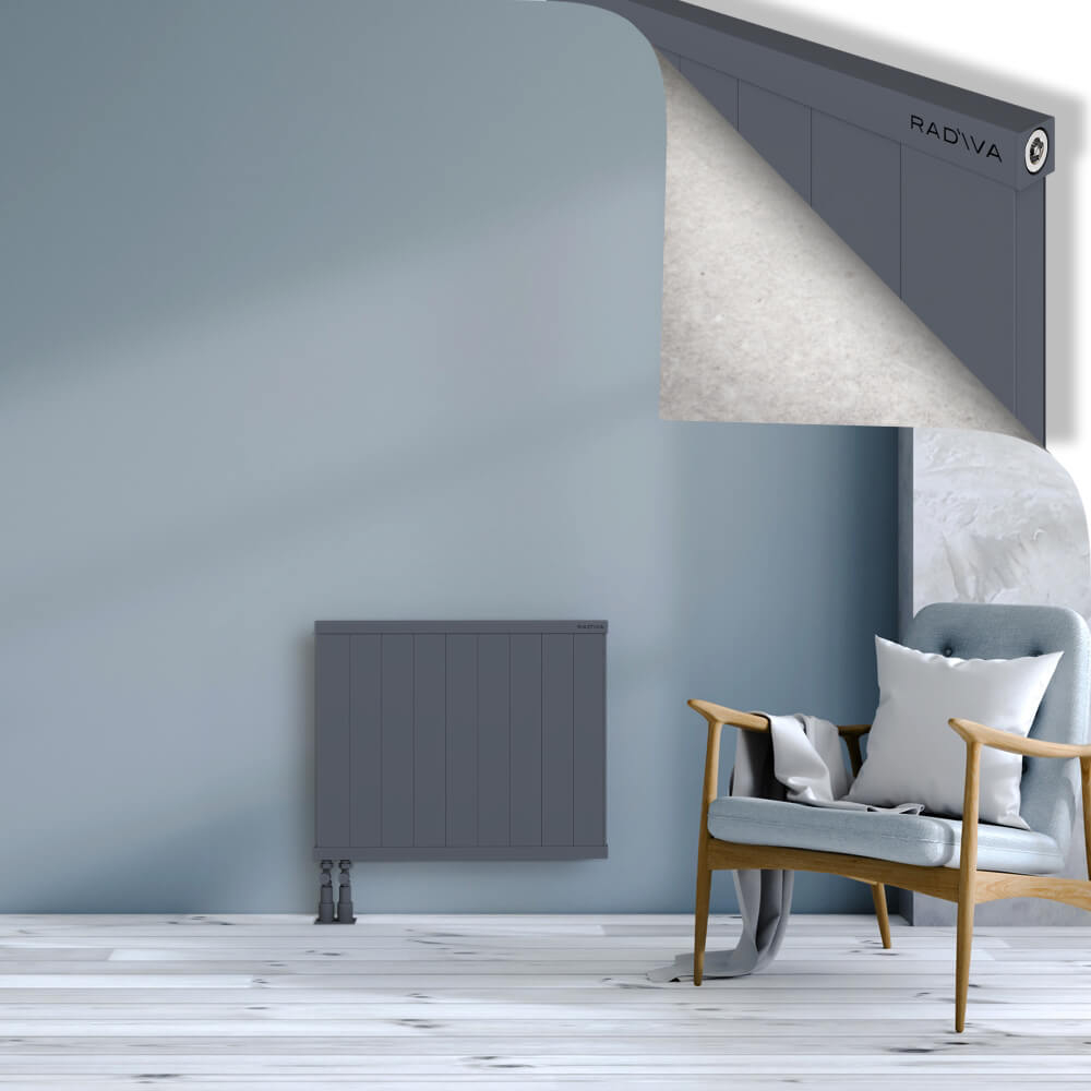 Rio Dekoratif Alüminyum Radyatör 600x904 Antrasit - 4