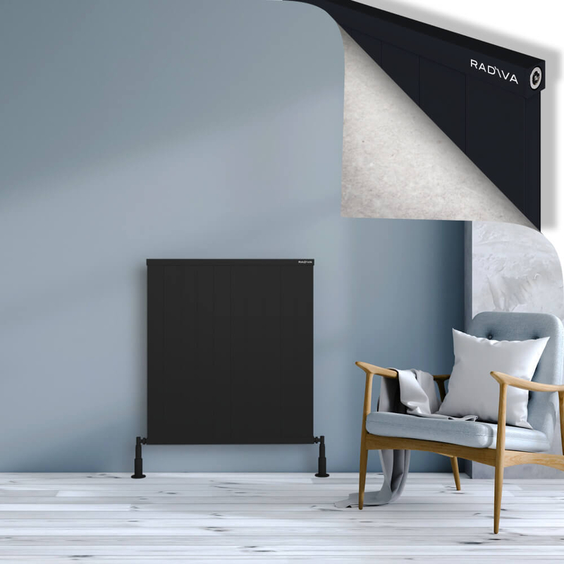 Rio Dekoratif Alüminyum Radyatör 900x1004 Siyah 