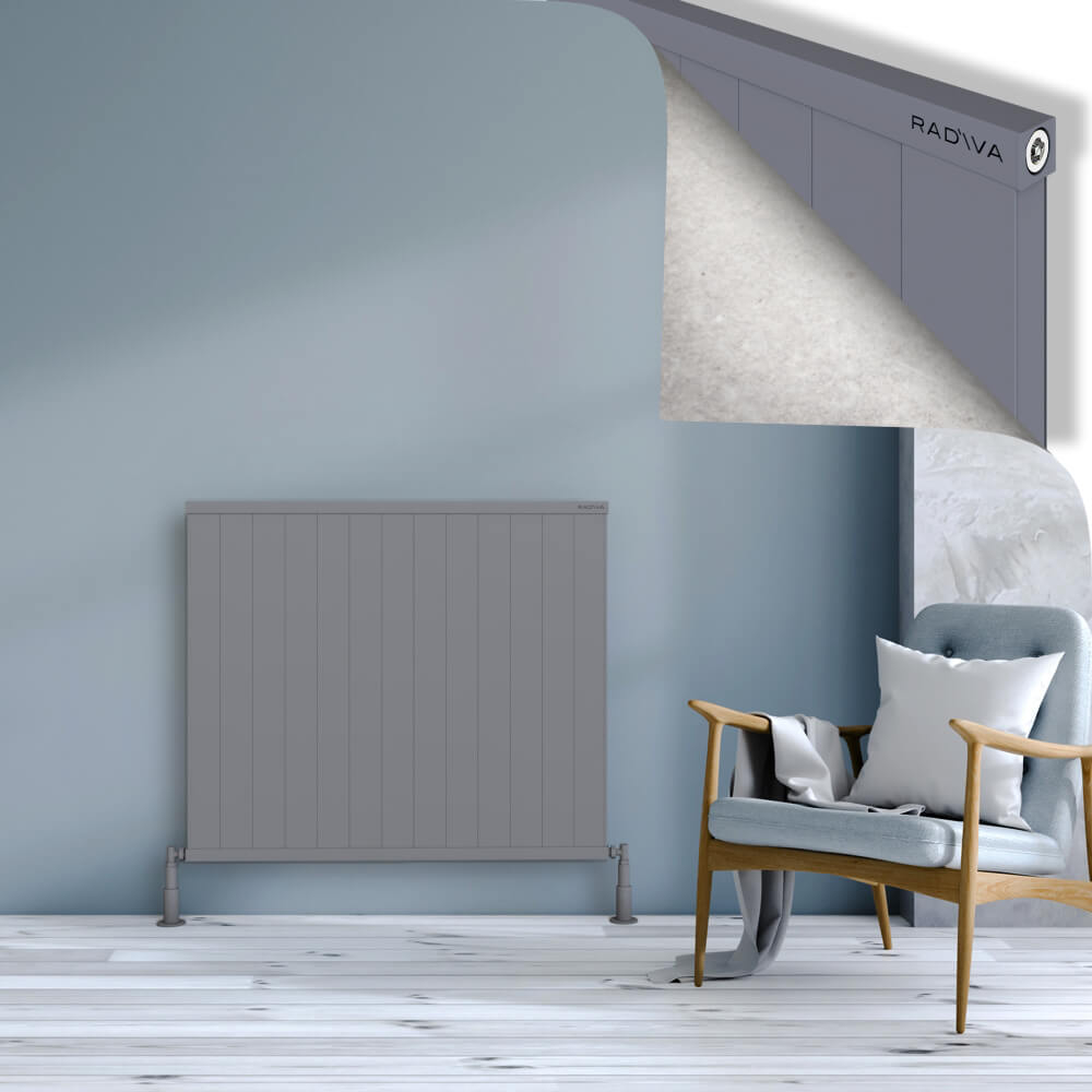 Rio Dekoratif Alüminyum Radyatör 900x1304 Gri - 1