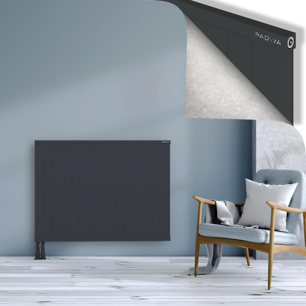 Rio Dekoratif Alüminyum Radyatör 900x1504 Koyu Antrasit - 4