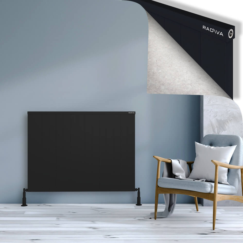 Rio Dekoratif Alüminyum Radyatör 900x1504 Siyah