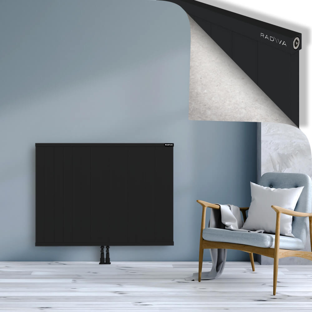 Rio Dekoratif Alüminyum Radyatör 900x1504 Siyah - 2