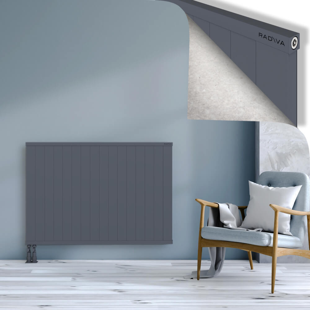 Rio Dekoratif Alüminyum Radyatör 900x1604 Antrasit - 4
