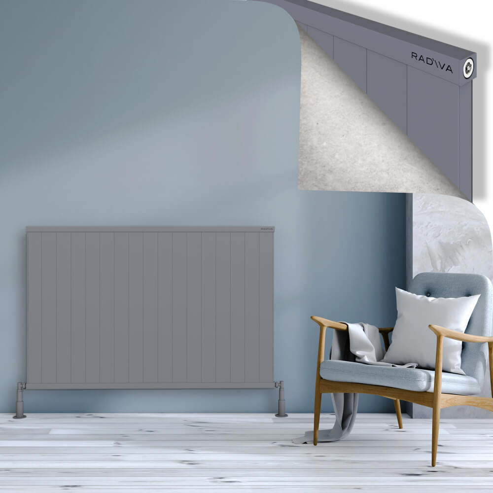 Rio Dekoratif Alüminyum Radyatör 900x1704 Gri - 1
