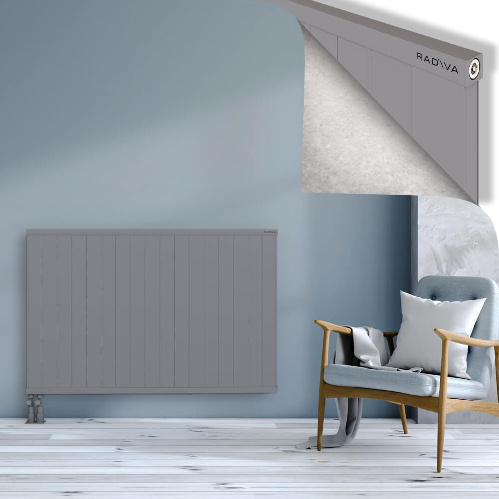 Rio Dekoratif Alüminyum Radyatör 900x1704 Gri - 4