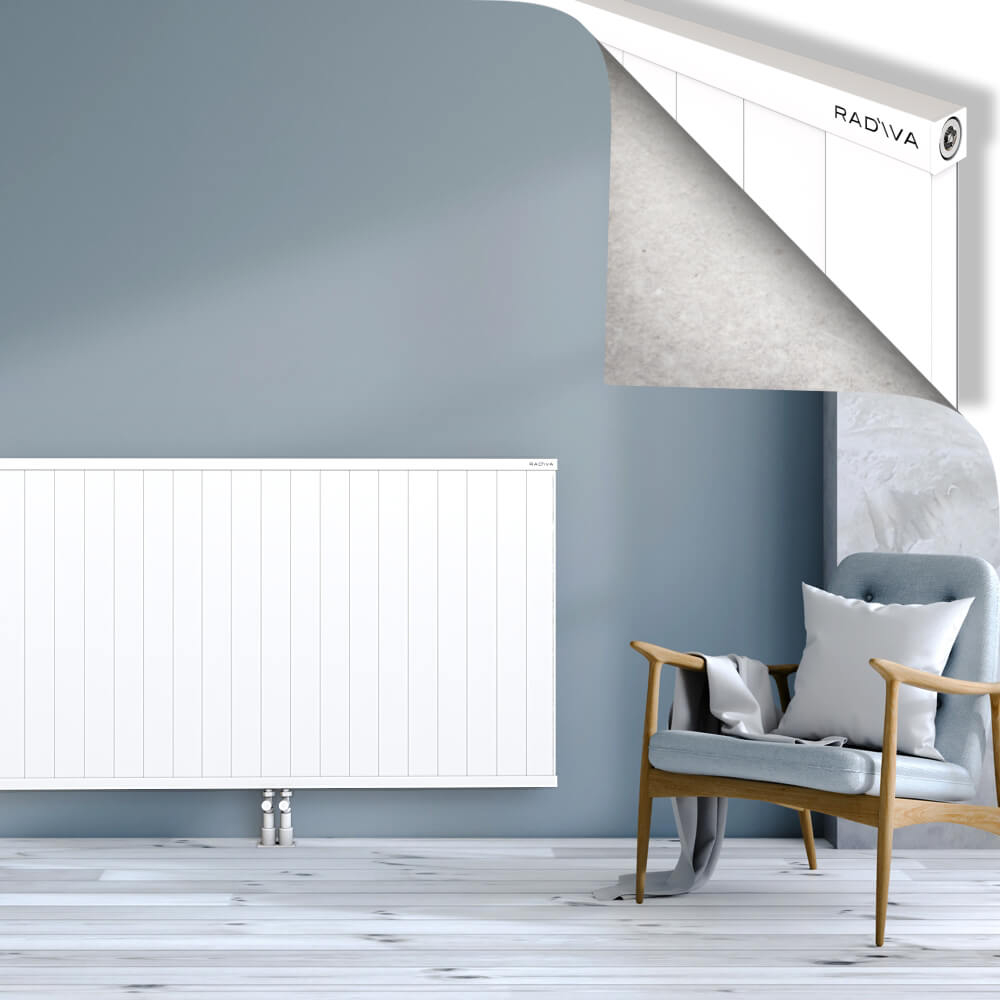 Rio Dekoratif Alüminyum Radyatör 900x1904 Beyaz - 2