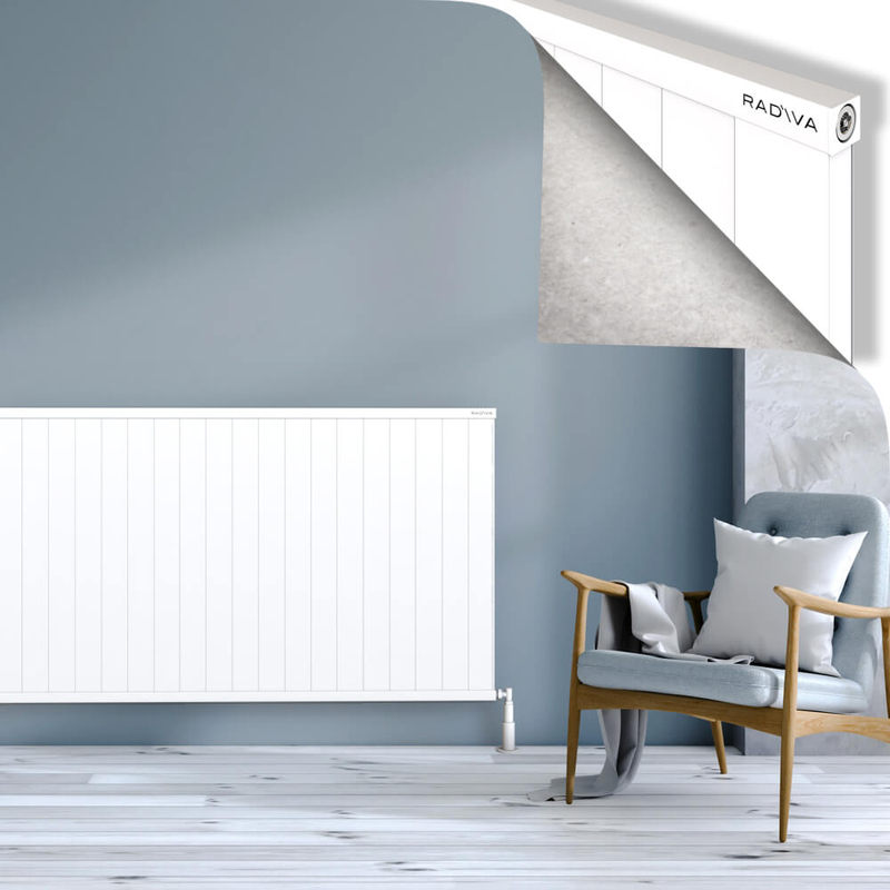 Rio Dekoratif Alüminyum Radyatör 900x2404 Beyaz