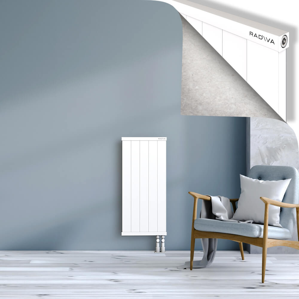 Rio Dekoratif Alüminyum Radyatör 900x504 Beyaz - 3