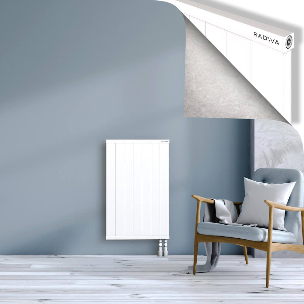 Rio Dekoratif Alüminyum Radyatör 900x704 Beyaz - 3