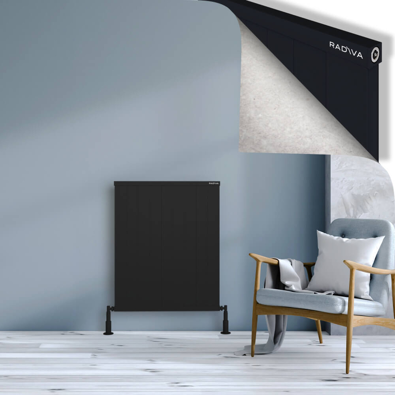 Rio Dekoratif Alüminyum Radyatör 900x904 Siyah