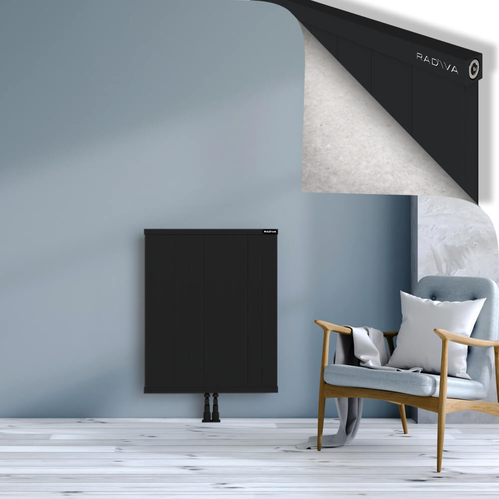 Rio Dekoratif Alüminyum Radyatör 900x904 Siyah - 2