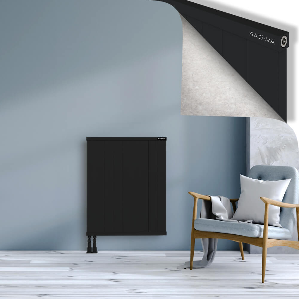 Rio Dekoratif Alüminyum Radyatör 900x904 Siyah - 4