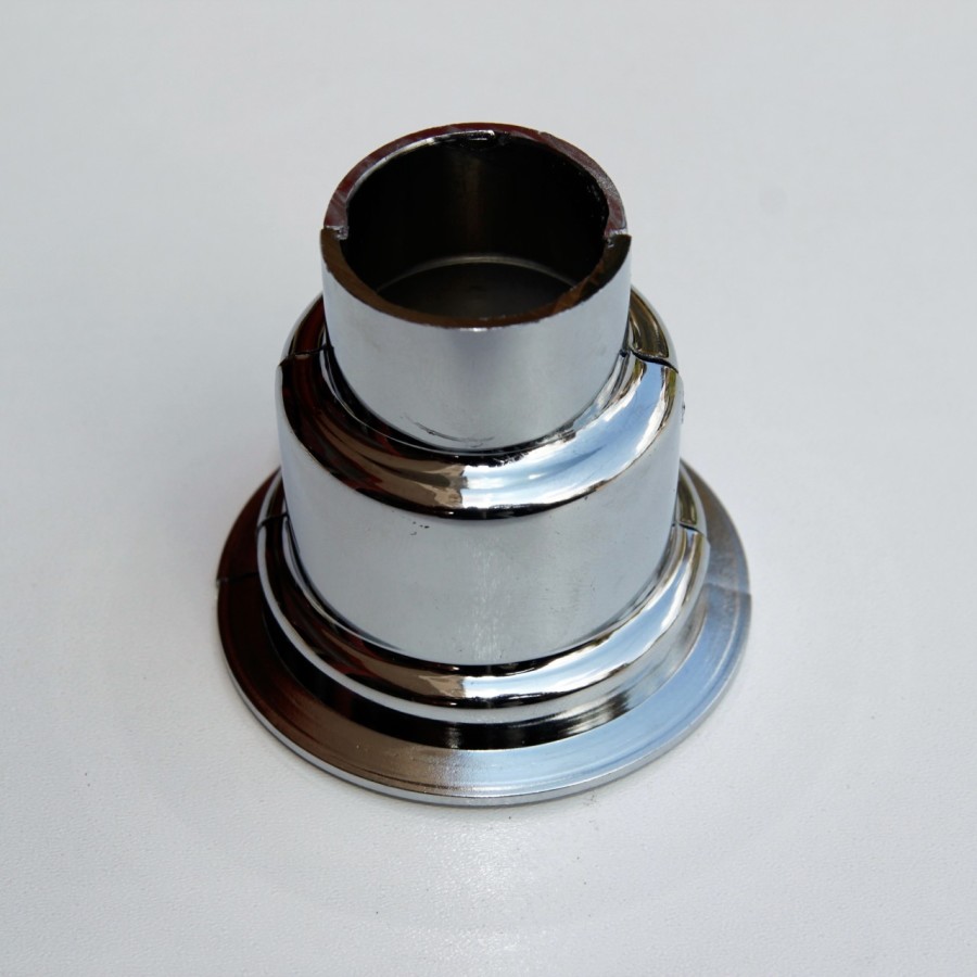 Sèche Serviettes Tube Hiding Sleeve Plug-In Plastic Chrome - 1