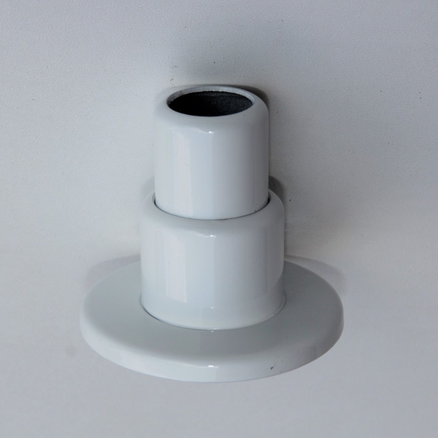 Sèche Serviettes Tube Hiding Sleeve Stringed Plastic Blanc - 4