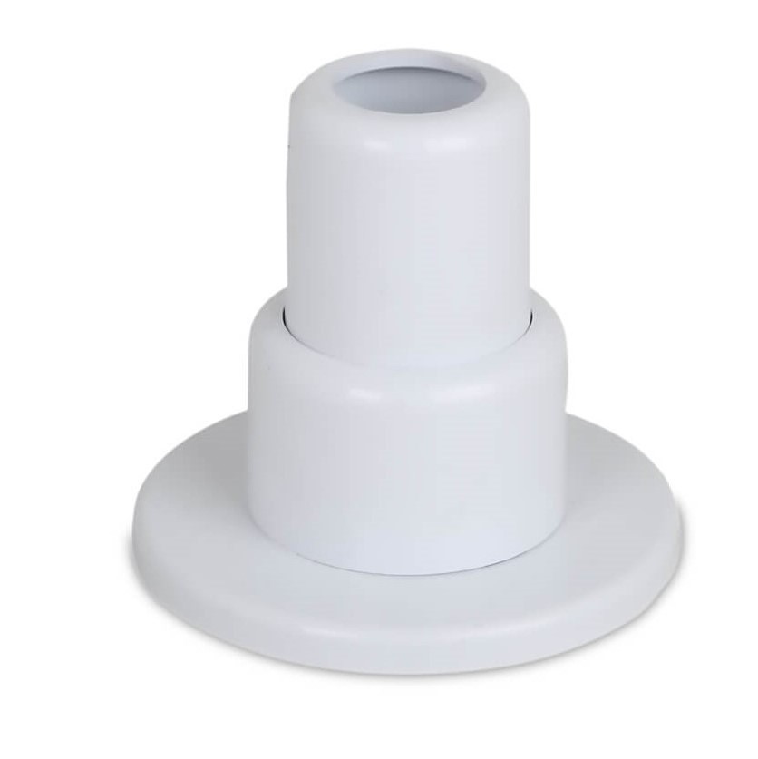 Sèche Serviettes Tube Hiding Sleeve Stringed Plastic Blanc - 5