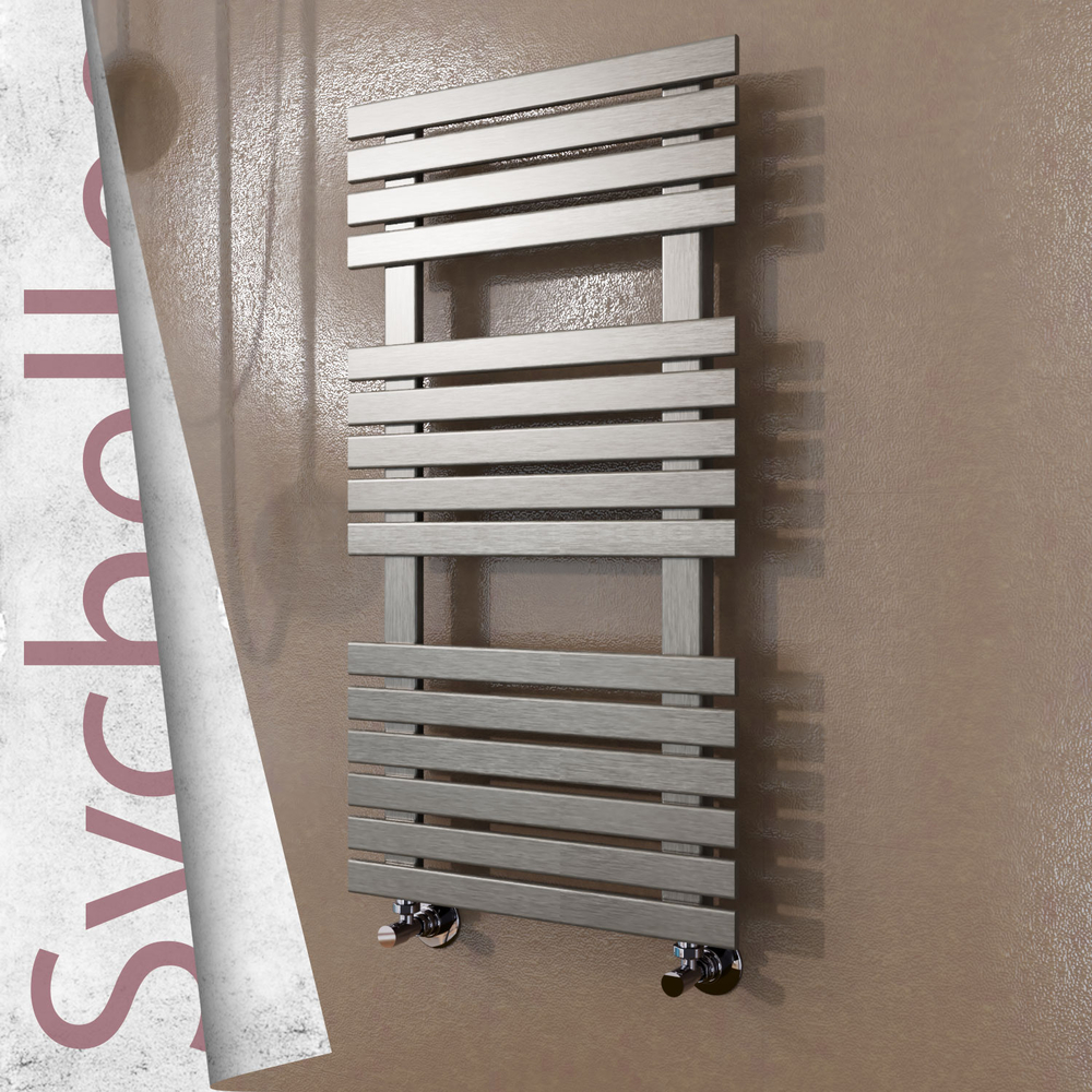 Seychelles Sèche-serviettes Décoratif 500x940 (Inox) - 1