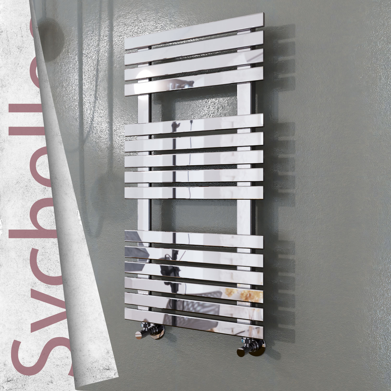 Seychelles Sèche-serviettes Décoratif 500x940 (Inox) Poli Miroir