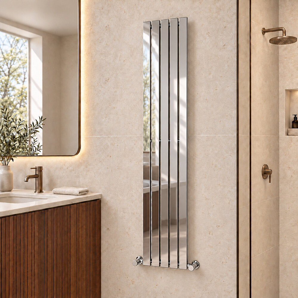 Silba Dekoratif Havlupan 340x1800 Krom - 1