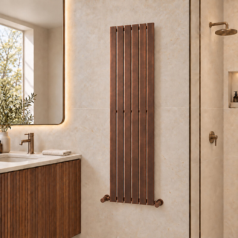 Silba Dekoratif Havlupan 410x1800 Bakır Eskitme