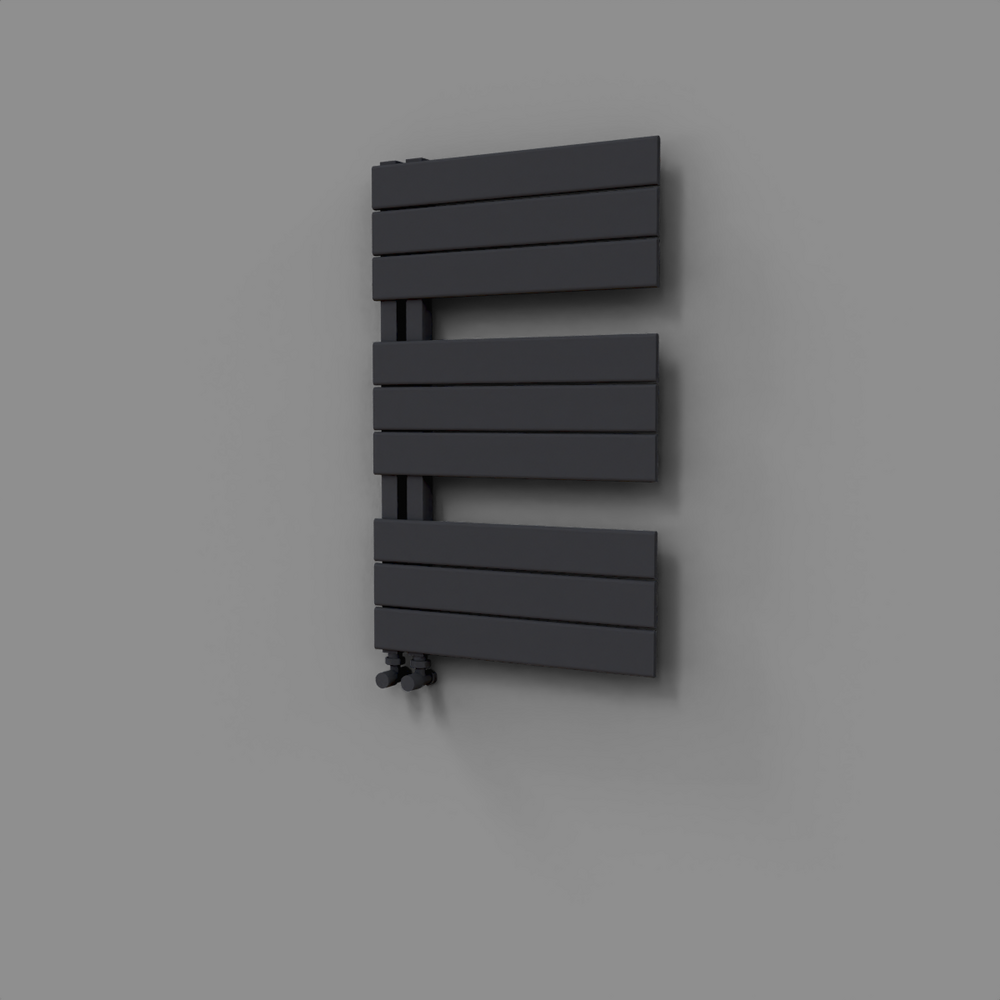 Sirius Decorative Towel Rail 500x800 Dark Anthracite - 1