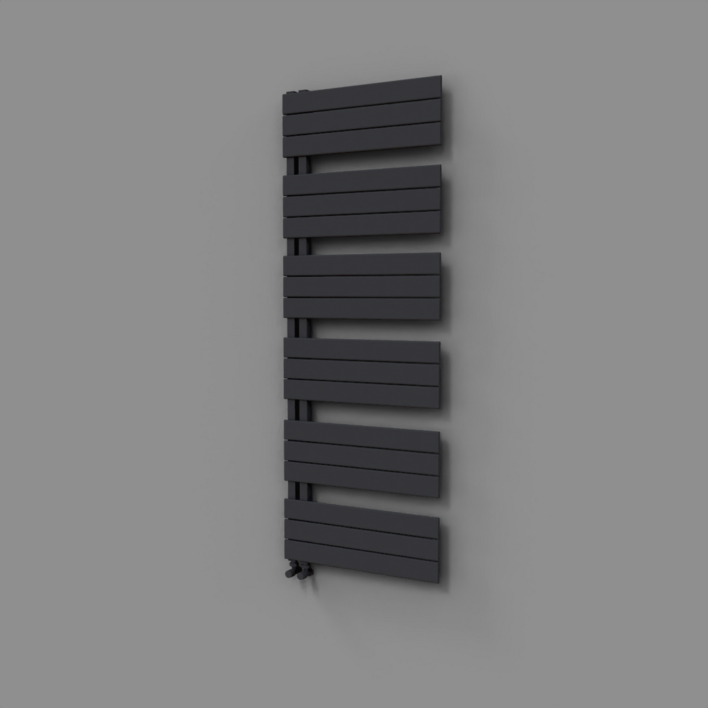Sirius Decorative Towel Rail 600x1640 Dark Anthracite - 1