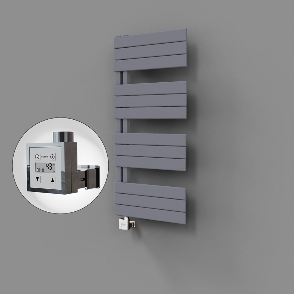 Sirius Dekoratif Elektrikli Havlupan 500x1150 Gri (KTX3 Termostat) 600W - 1