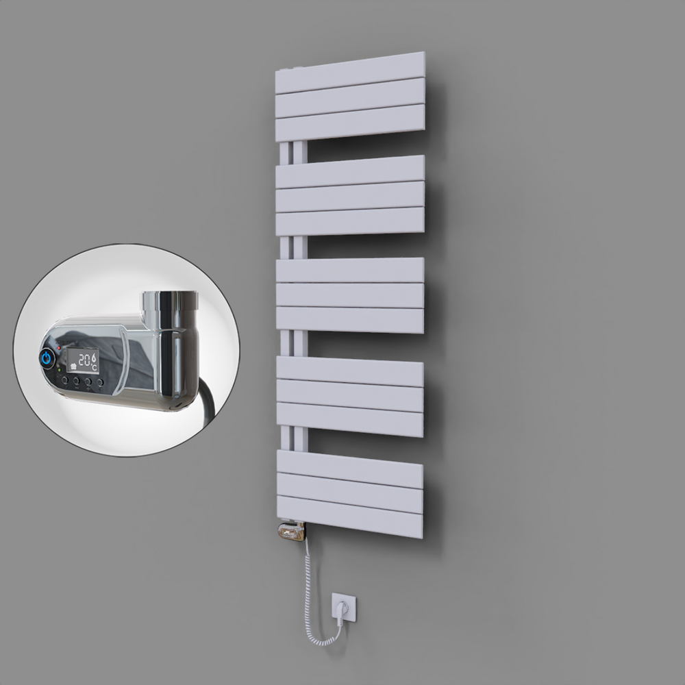 Sirius Dekoratif Elektrikli Havlupan 500x1400 Beyaz (Thesis Termostat) 600W - 1