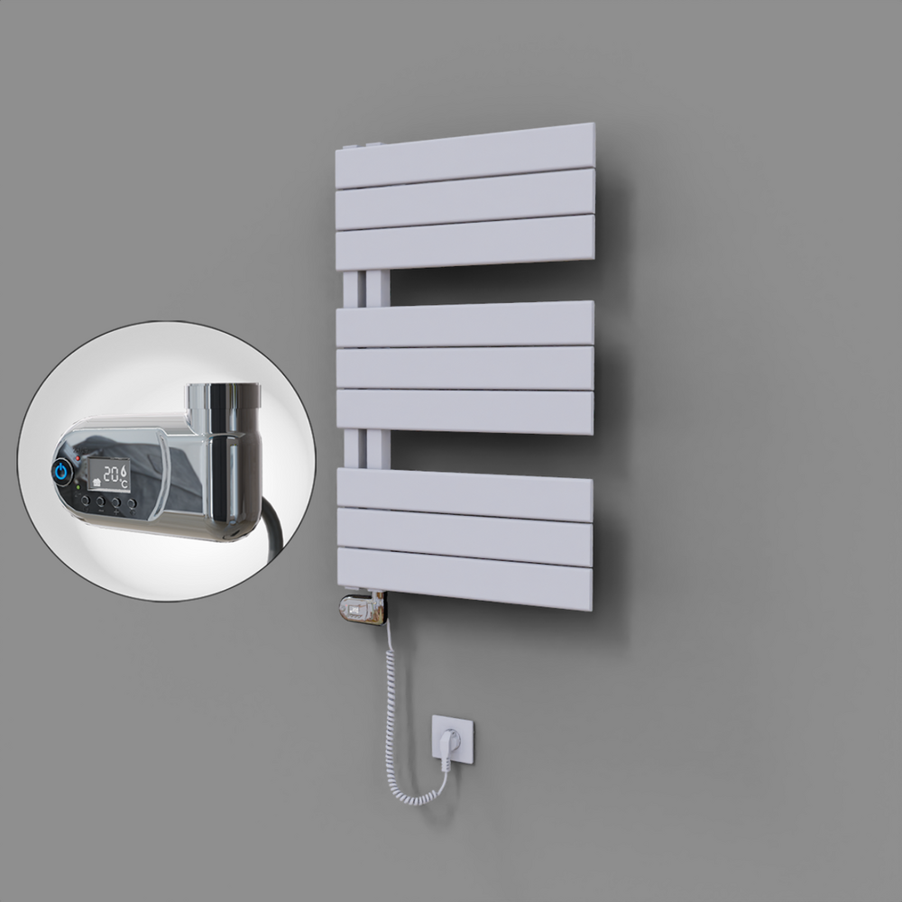 Sirius Dekoratif Elektrikli Havlupan 500x800 Beyaz (Thesis Termostat) 300W - 1