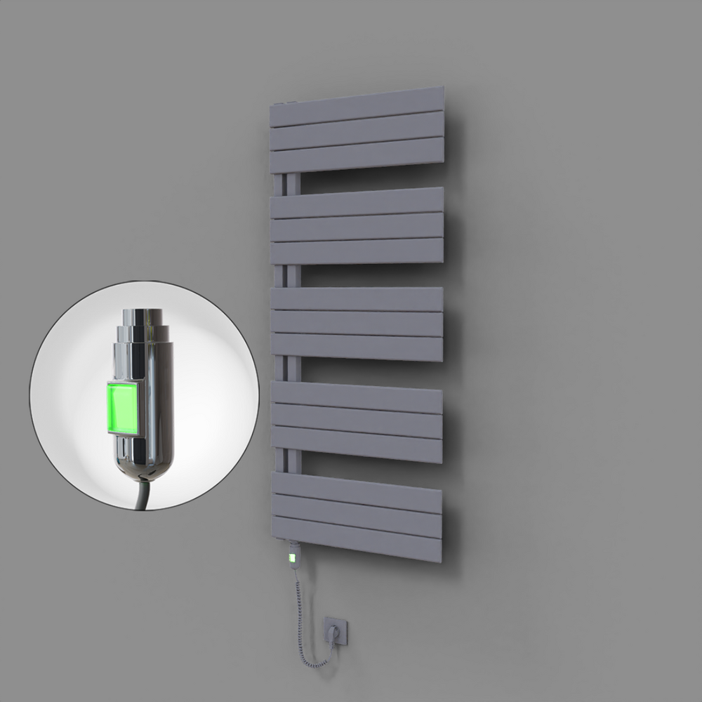 Sirius Dekoratif Elektrikli Havlupan 600x1400 Gri (On/Off Düğmeli) 900W - 1