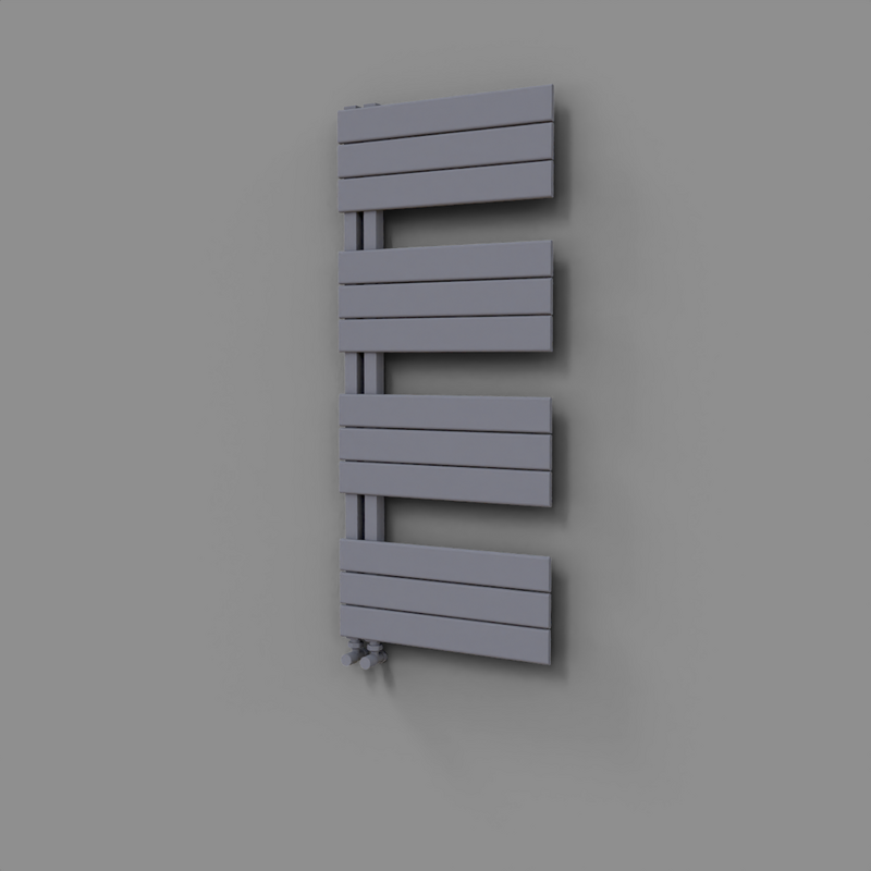 Sirius Sèche-serviettes Décoratif 500x1150 Gris