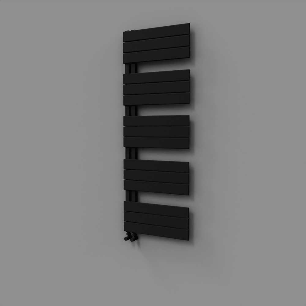 Sirius Sèche-serviettes Décoratif 500x1400 Noir - 1