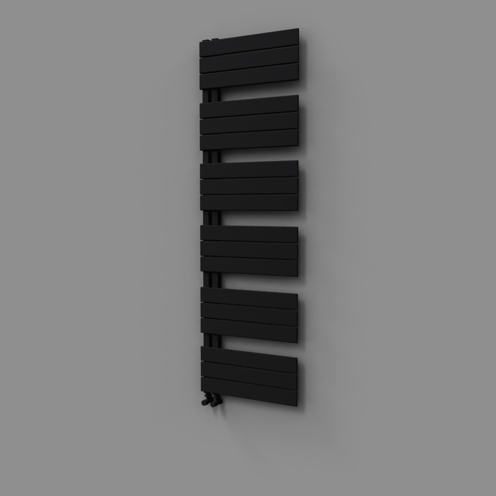 Sirius Sèche-serviettes Décoratif 500x1640 Noir - 1