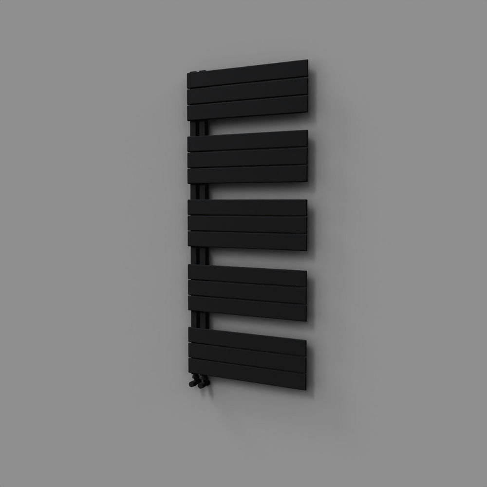 Sirius Sèche-serviettes Décoratif 600x1400 Noir - 1