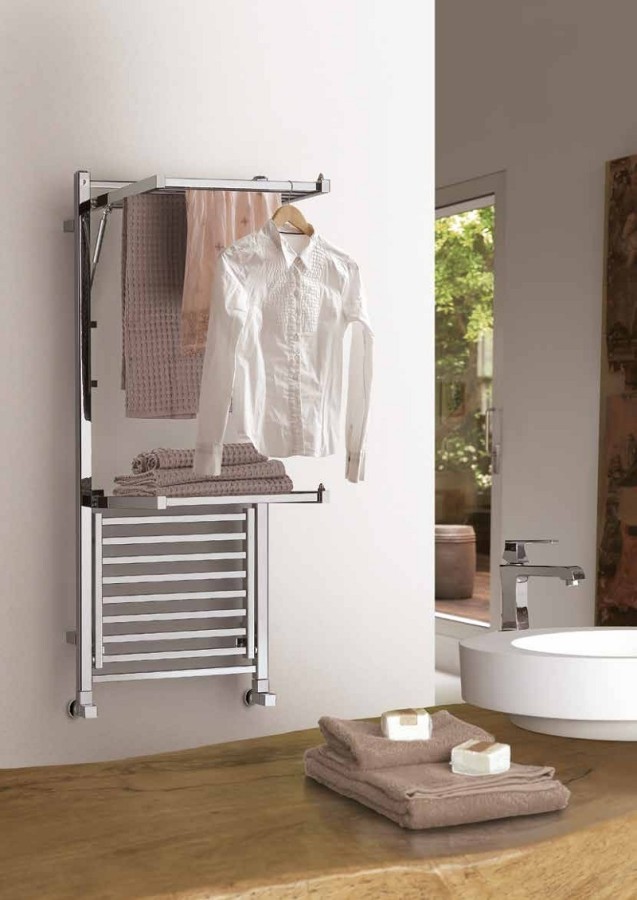 Stendy Elegance Exclusive Design Sèche Serviettes 580x905 Chrome - 2