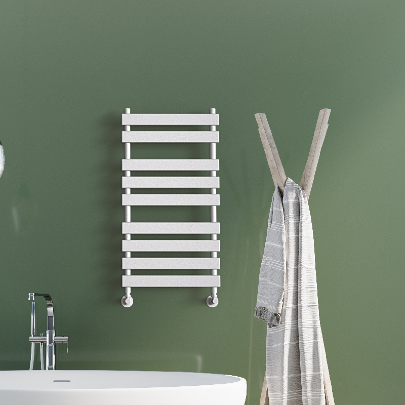 Tahiti Decorative Towel Rail 500x1300 White