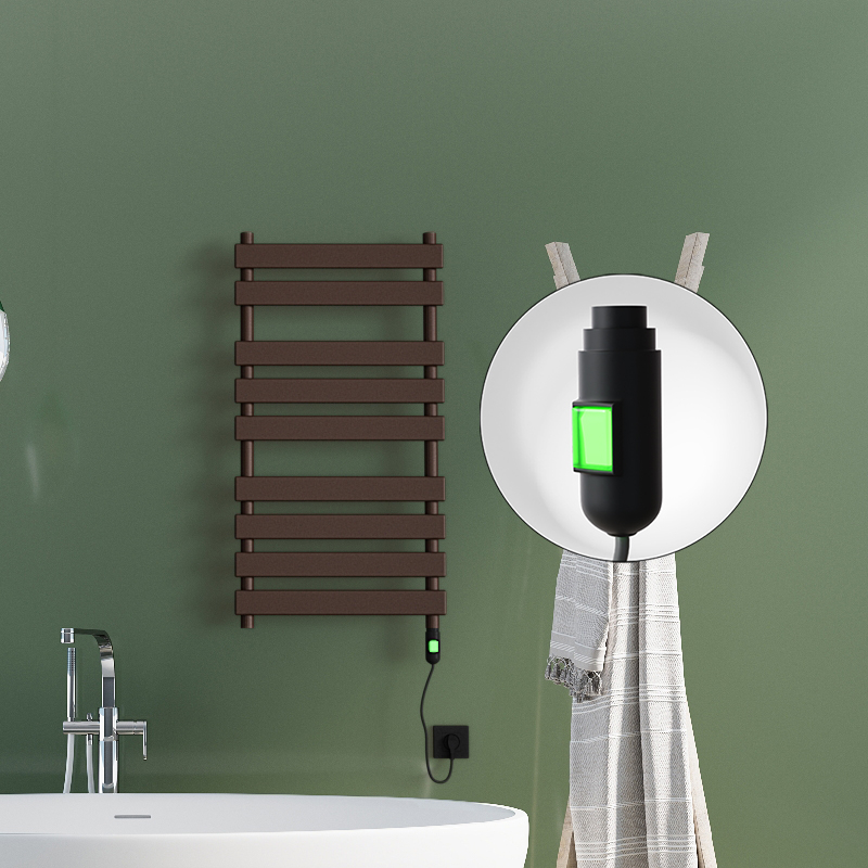 Tahiti Elektrikli Havlupan 500x1300 Bakır Eskitme (On/Off Düğmeli) 600W 