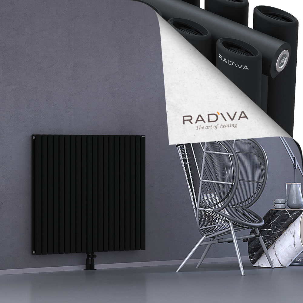 Tano Aluminium Radiator 1000x1152 Black - 2