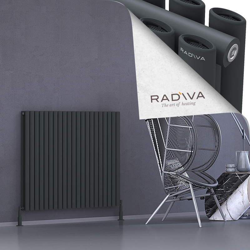 Tano Aluminium Radiator 1000x1210 Dark Anthracite 