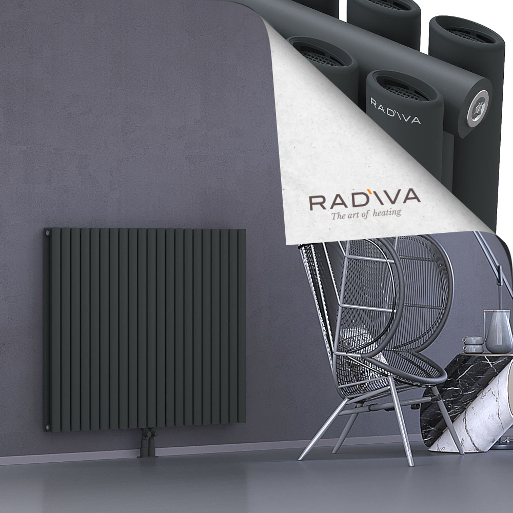 Tano Aluminium Radiator 1000x1210 Dark Anthracite - 2